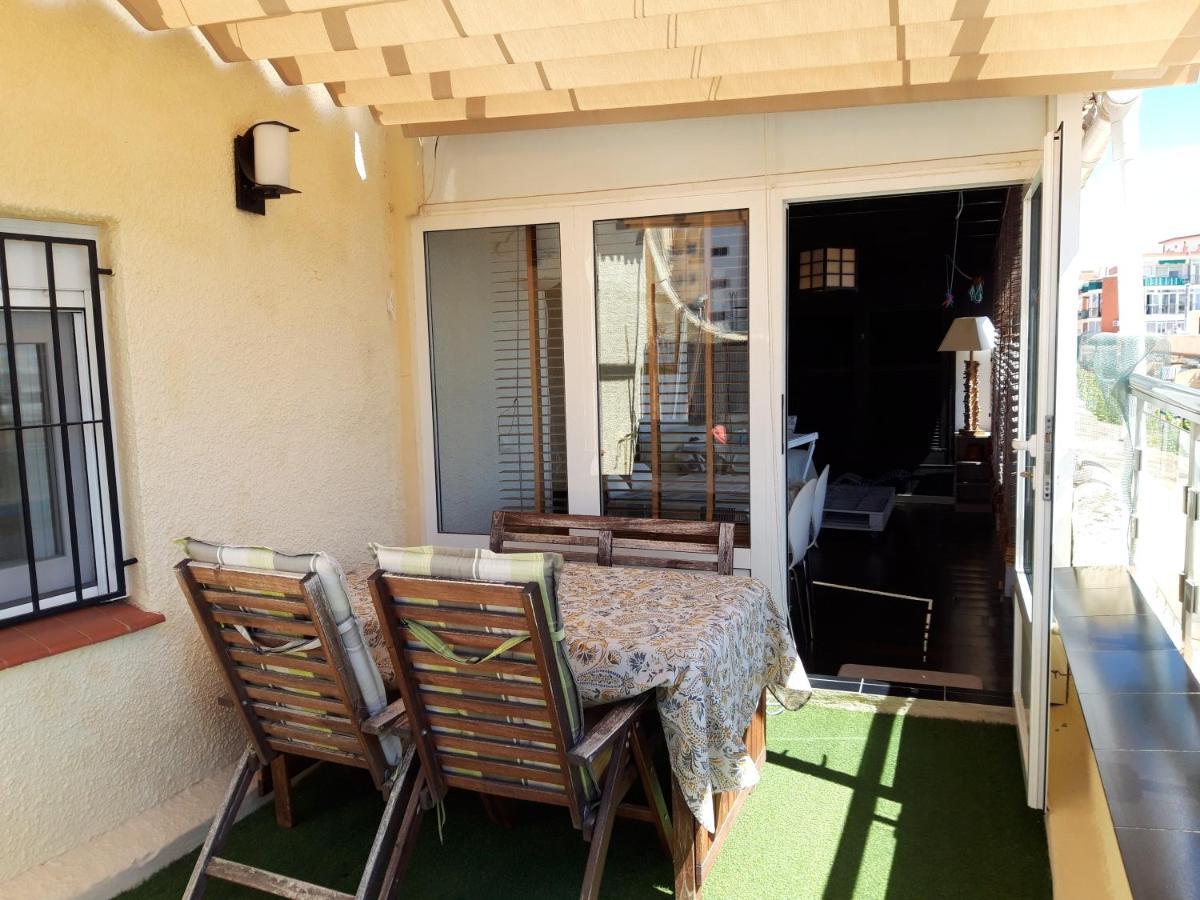 卡尔佩Atico Centrico, 50M De La Playa, Vista Al Mar, Wifi Fibra, Gran Terraza公寓 外观 照片