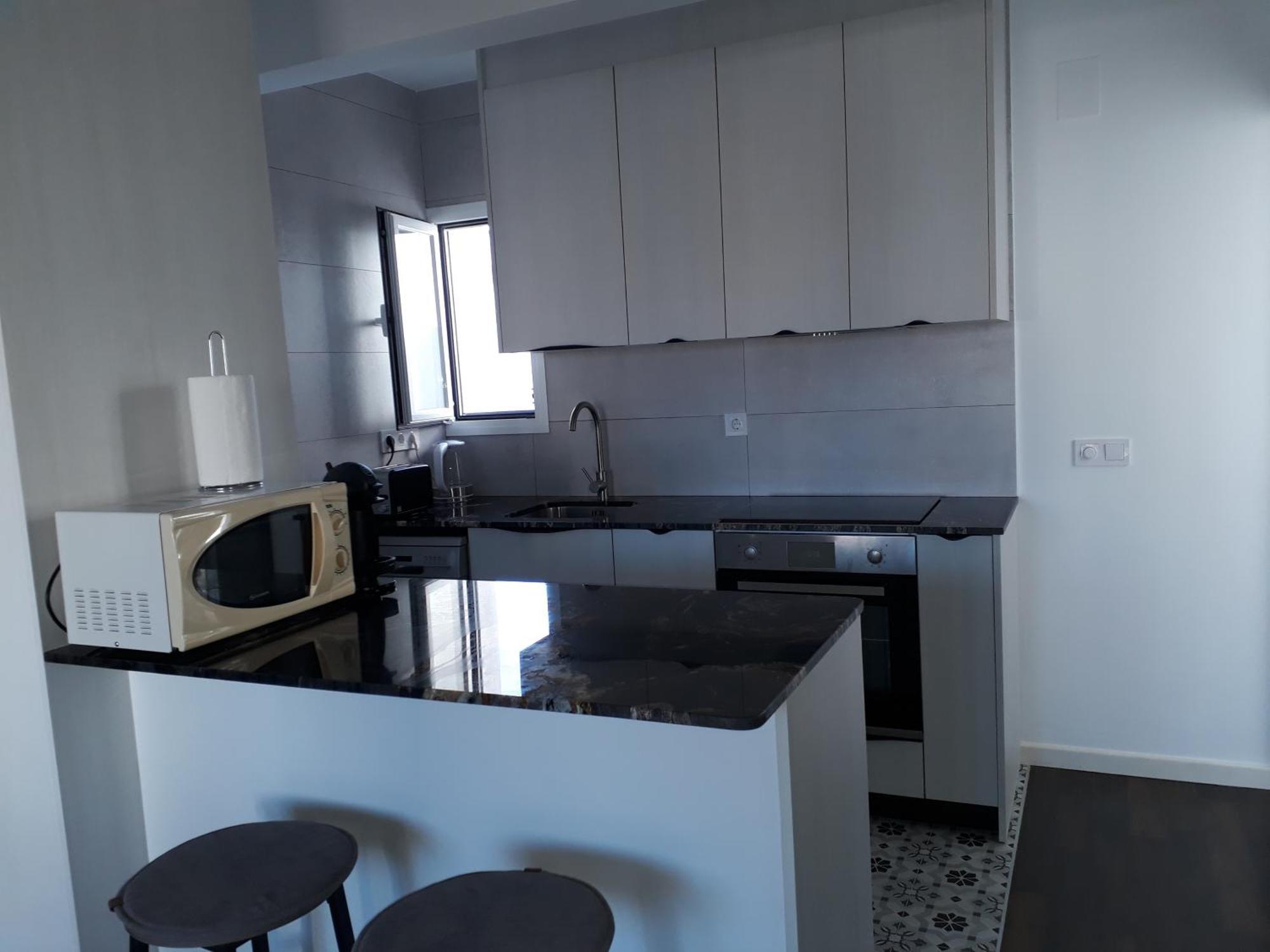 卡尔佩Atico Centrico, 50M De La Playa, Vista Al Mar, Wifi Fibra, Gran Terraza公寓 外观 照片