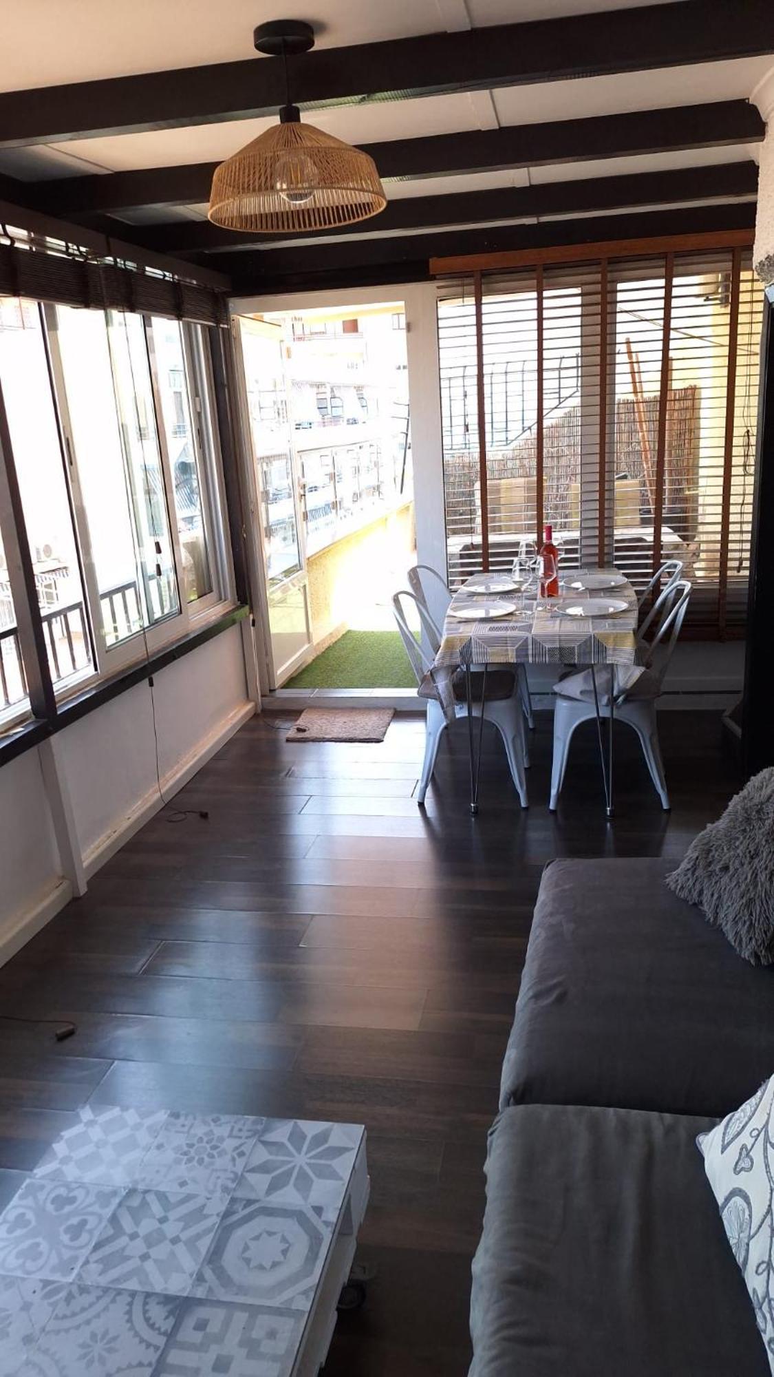 卡尔佩Atico Centrico, 50M De La Playa, Vista Al Mar, Wifi Fibra, Gran Terraza公寓 外观 照片