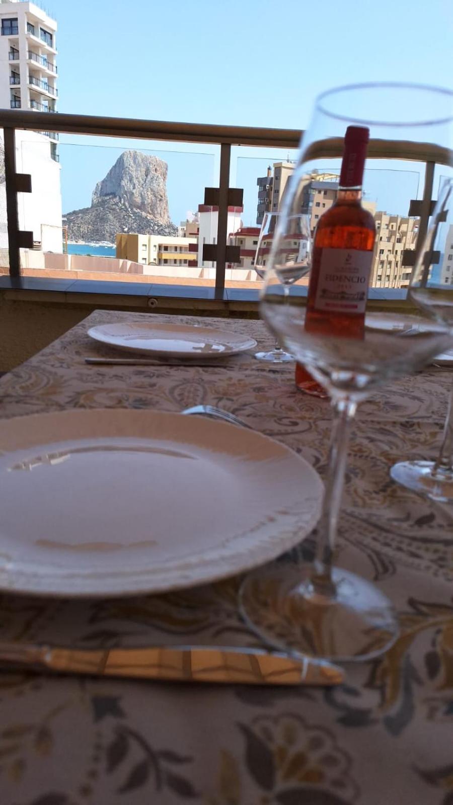 卡尔佩Atico Centrico, 50M De La Playa, Vista Al Mar, Wifi Fibra, Gran Terraza公寓 外观 照片